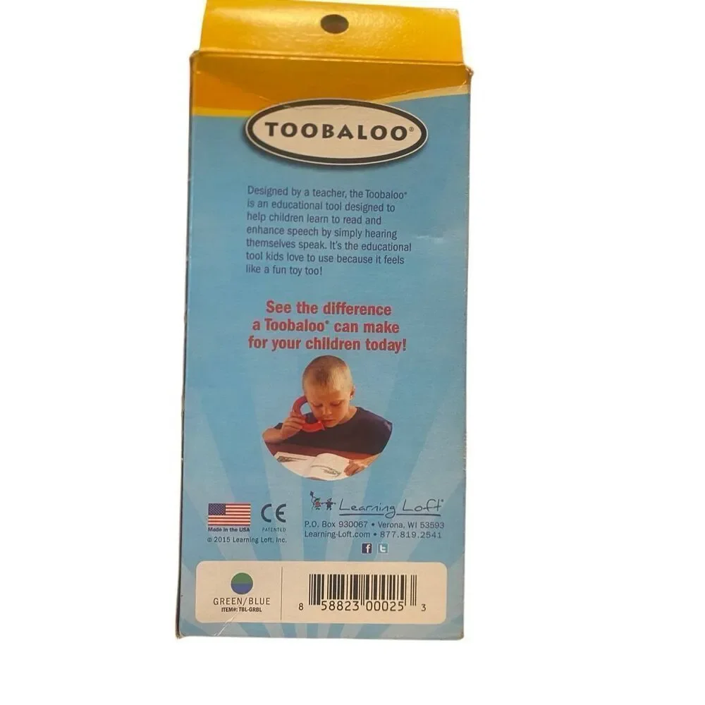 Blue Toobaloo Auditory ­Feedback Phone